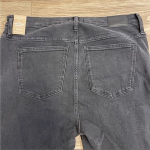 Madewell Black Vintage Wash 10” High Rise Skinny Jeans